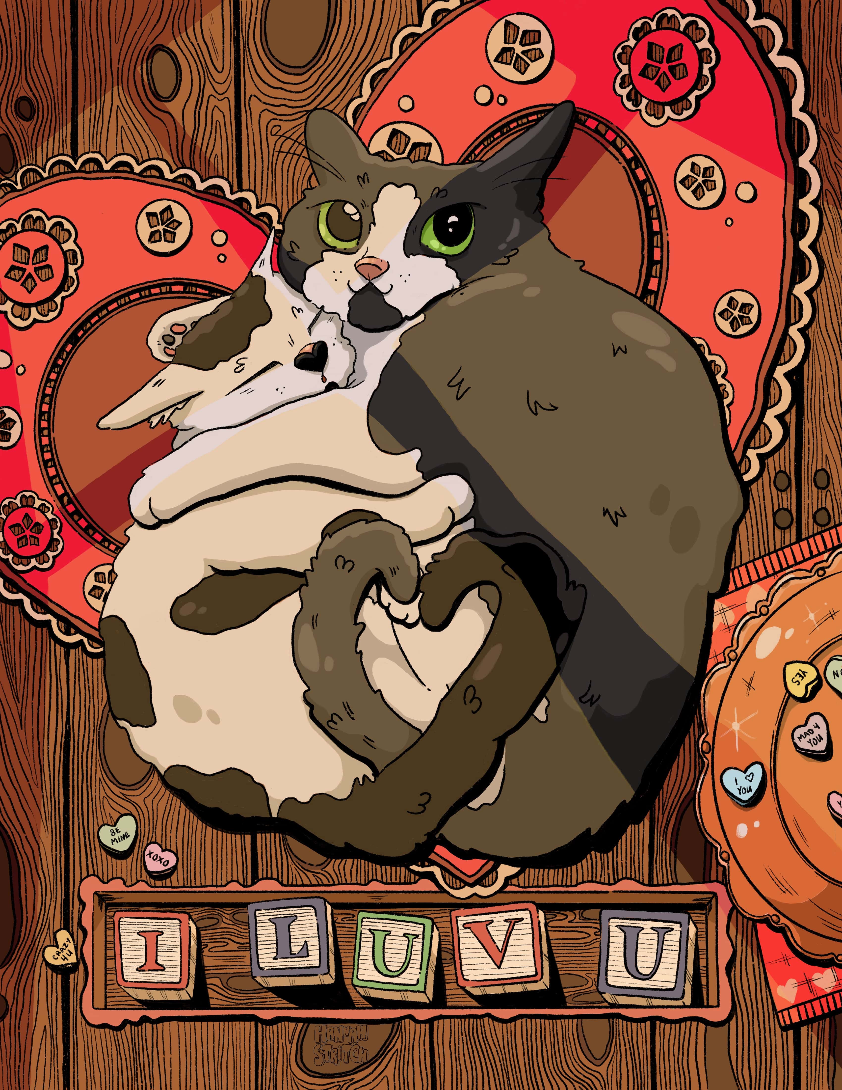 Valentine Cats