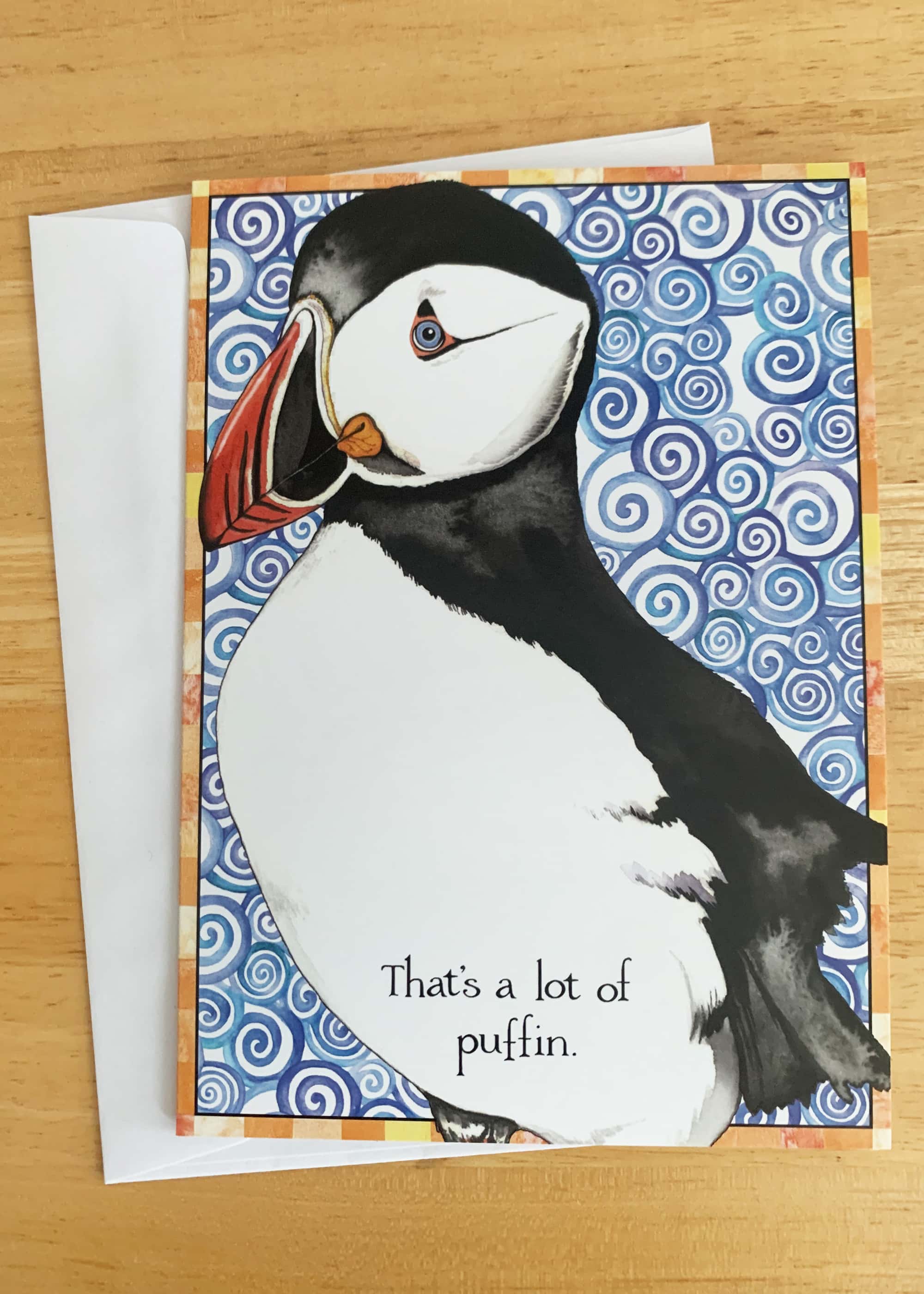 Candle Puffin Birthday