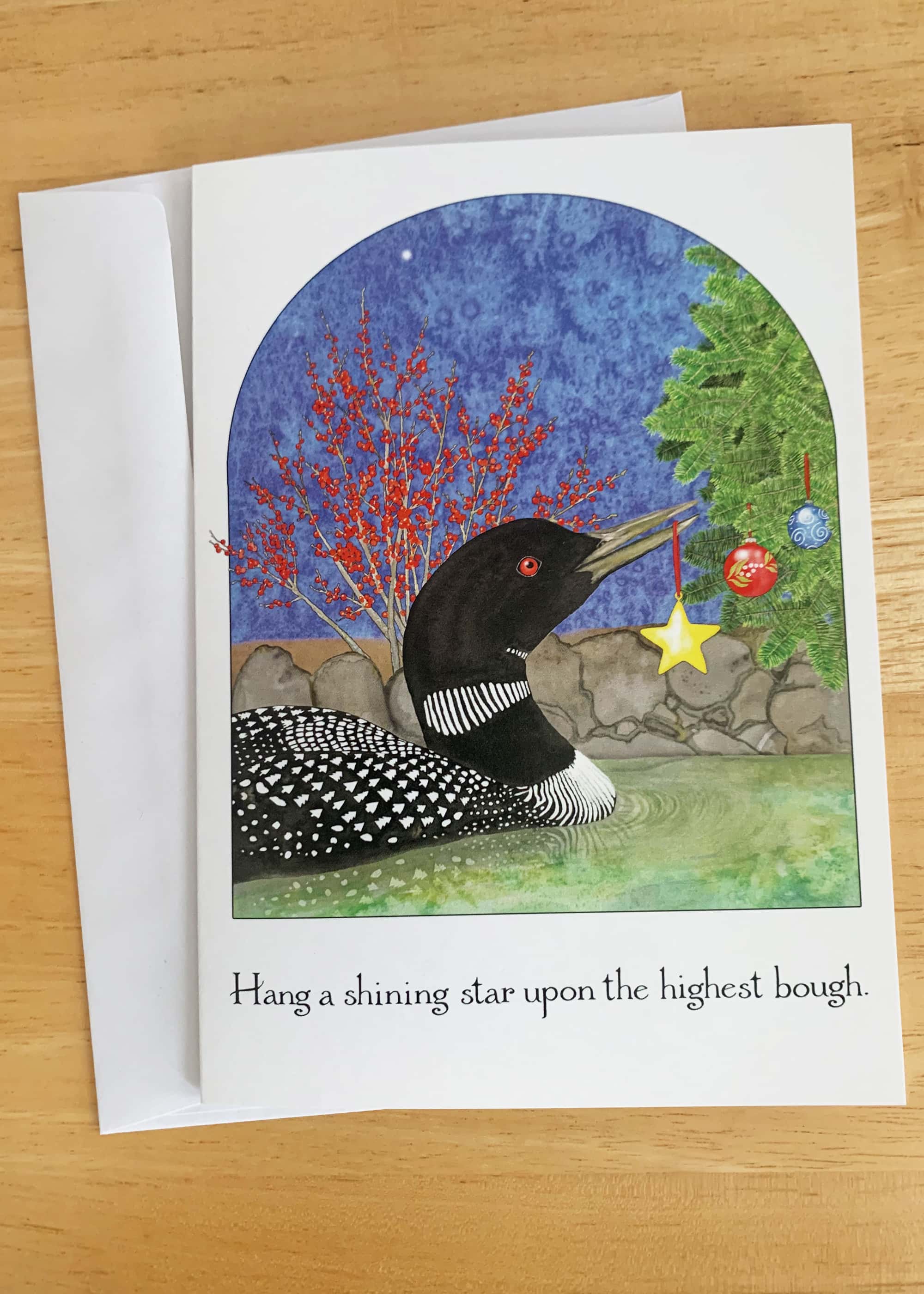 Shining Star Loon Christmas